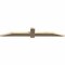 Ekena Millwork Eugene Rough Sawn Timber Gable Bracket, Douglas Fir, 60"W x 10"H x 2"D x 4"F, 4/12 Pitch GBW060X10X0204EUG00RDF - alternate 3